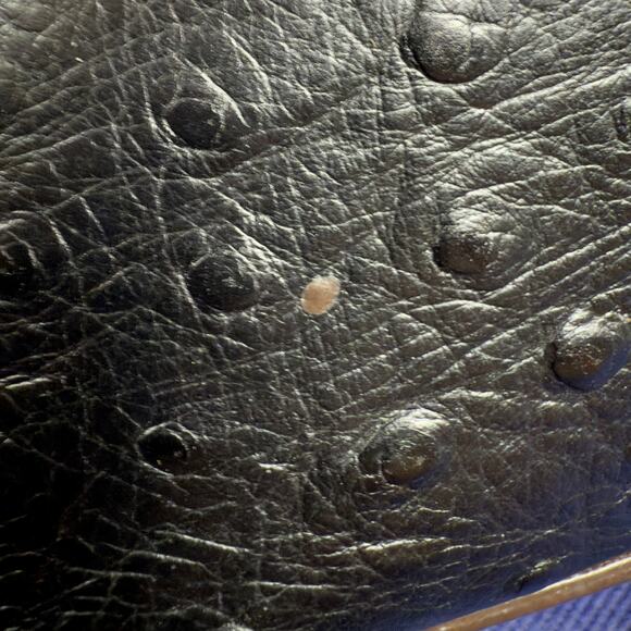 NWOT Dooney & Bourke Small Lexington Tote in Ostrich-Embossed Leather - Picture 8 of 16